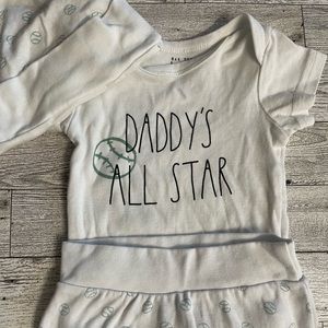 Baby baseball outfit